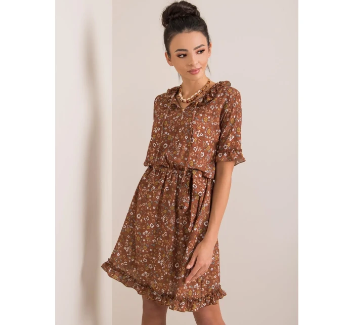 Šaty LK SK 508097.68P hnedá