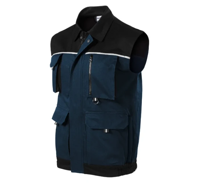 Woody pánska pracovná vesta námornícka modrá