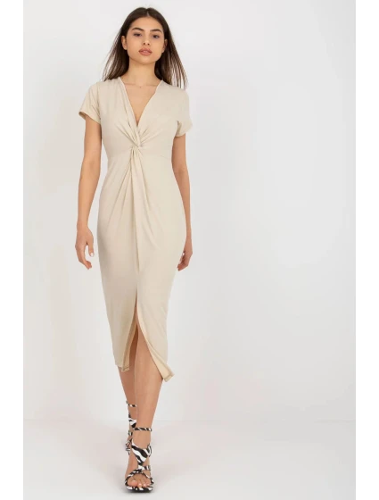 Denné šaty 17302.39 béžové - New Collection