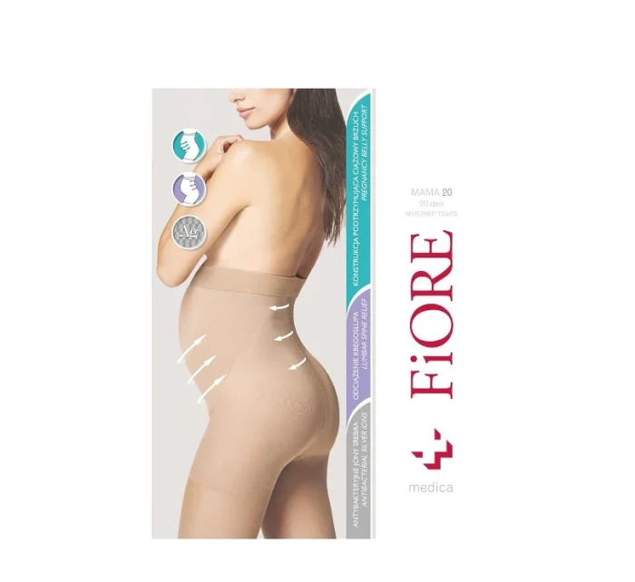 Dámske pančuchové nohavice Fiore Mama M 5208 20 deň 2-4