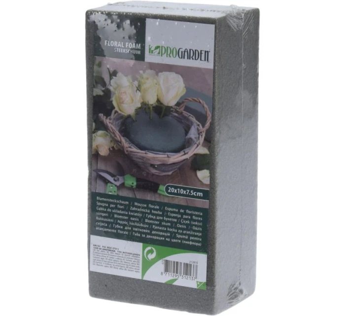 Kvetinárska hubka 20x10x7CM suchá