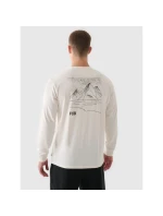 Pánské tričko oversize s potiskem a dlouhým rukávem model 21907571 - 4F