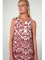 Šaty bez rukávů s potiskem model 19697423 - Vamp Šaty bez rukávů s potiskem model 19697423 - Vamp