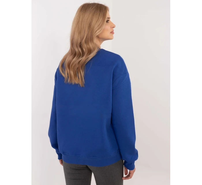 Blúzka CLM BL 1283.19X kobaltovo modrá