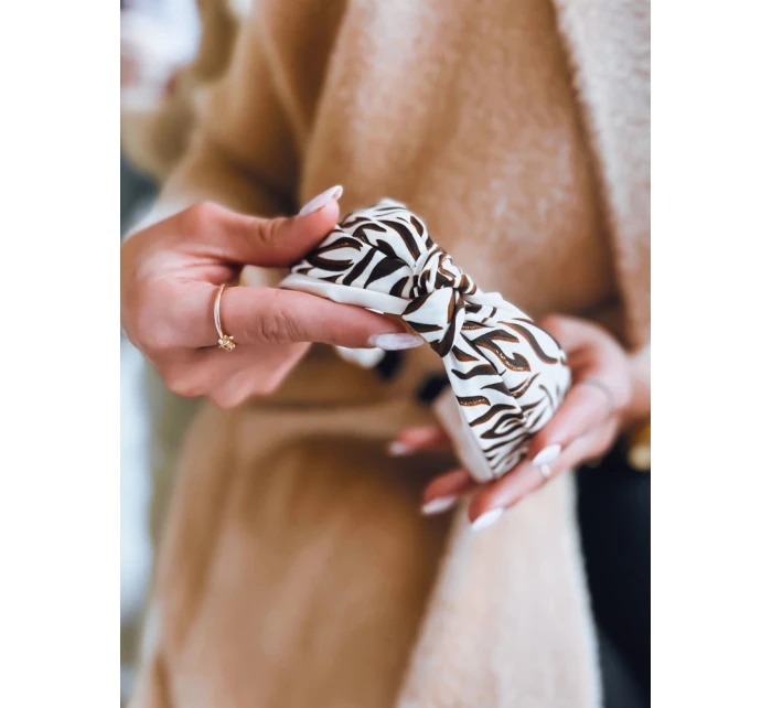 Světle béžová dámská čelenka WILD Dstreet model 21969247 - FashionStreet