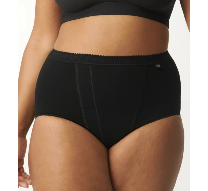 Dámské kalhotky Sloggi Control Maxi černé Dámské kalhotky Sloggi Control Maxi černé
