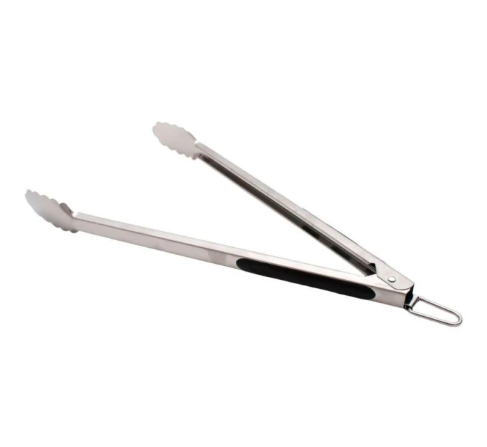 GRILOVACIE KLIEŠTE Z NEHRDZAVEJÚCEJ OCELE S DĹŽKOU 38 CM