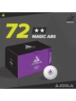 JOOLA MAGIC ABS 72 KS LOPTIČIEK NA STOLNÝ TENIS BIELY