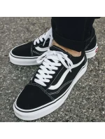 Dámske čierne tenisky Old Skool VD3HY28 - Vans Dámske čierne tenisky Old Skool VD3HY28 - Vans