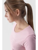 Dámské tričko s potiskem Růžové model 21675073 - 4F