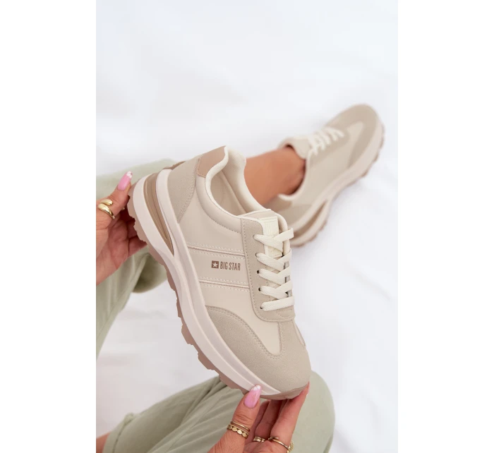 Dámské sportovní tenisky Big Star model 22009864 HIPOLY SYSTEM Béžové - Big Star Shoes