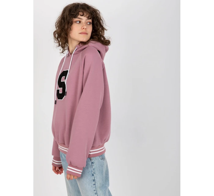 Mikina RV BL 8372.04P tmavo ružová