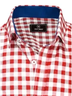 Pánská kostkovaná košile s krátkým rukávem Dstreet model 21963489 - FashionStreet