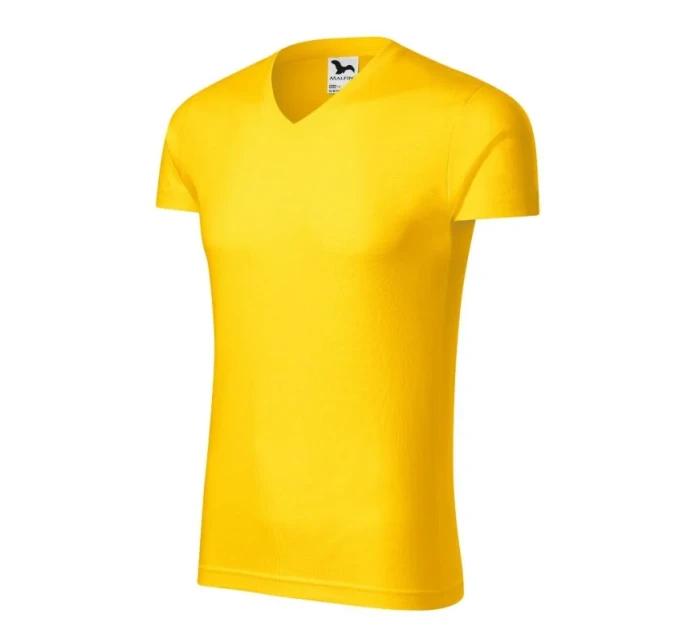 Slim Fit tričko s výstřihem do V M model 18010148 pánské - Malfini Slim Fit tričko s výstřihem do V M model 18010148 pánské - Malfini