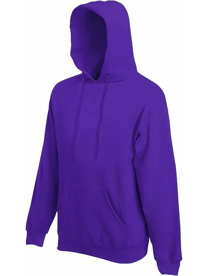 Fruit of the Loom Classic Hooded Sweat Mikina s kapucňou 16.2208 fialová Fruit of the Loom Classic Hooded Sweat Mikina s kapucňou 16.2208 fialová