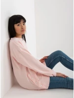 Mikina EM BL 724.10X svetlo ružová