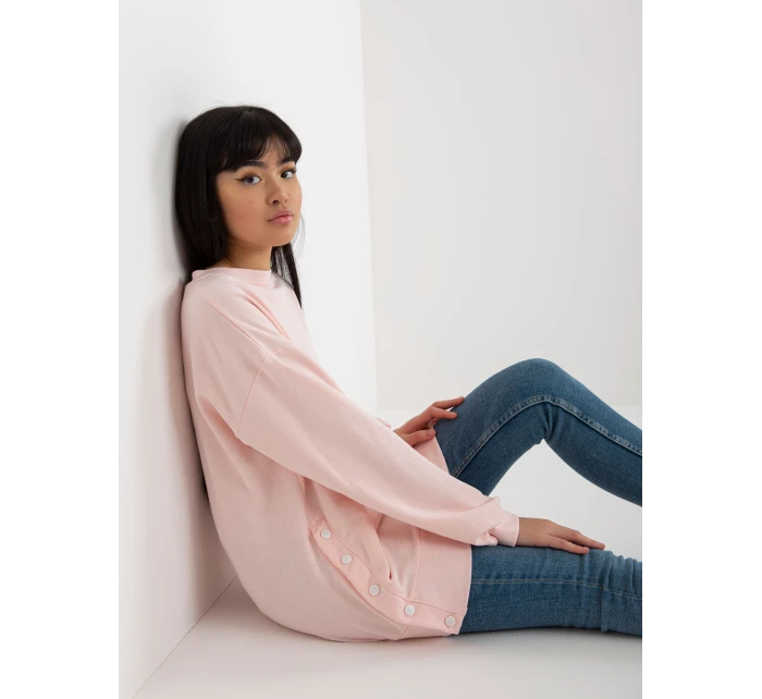 Mikina EM BL 724.10X svetlo ružová