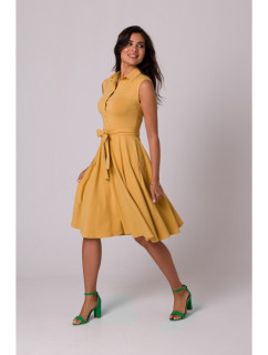 Bavlněné šaty ve střihu model 18407243 - BeWear