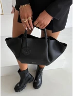 Dámska nákupná taška z ekokože - čierna Big Star Dámska nákupná taška z ekokože - čierna Big Star