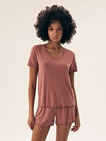 Dámske pyžamo Henderson 43022 kr/r Noves S-3XL