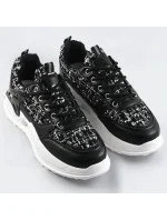 Černé dámské sportovní boty model 17258781 - C'M Paris