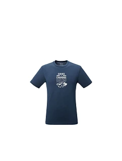 Koszulka męska Logo Ts Ss M granatowa model 22244405 - Millet