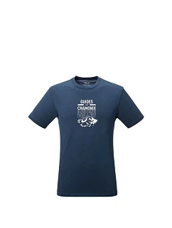 Pánske tričko MILLET Cdg Chamonix Logo Ts Ss M, tmavomodré