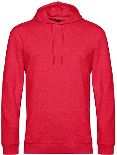 B&C #Hoodie Pánská mikina s kapucí model 22527720 heather red