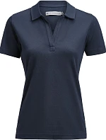 James Harvest Scarsdale Polo Women Dámske piqué polo z hrubej bavlny 62.2504 tmavomodré