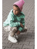 Dziecięce Wysokie Trampki Na Suwak Big Star KK374227 Białe Dziecięce Wysokie Trampki Na Suwak Big Star KK374227 Białe