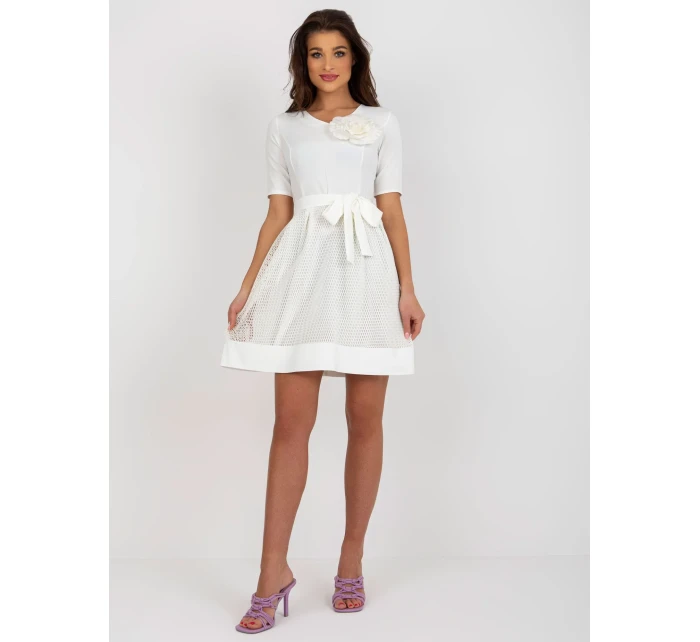 LK SK 506551 šaty.76P ecru