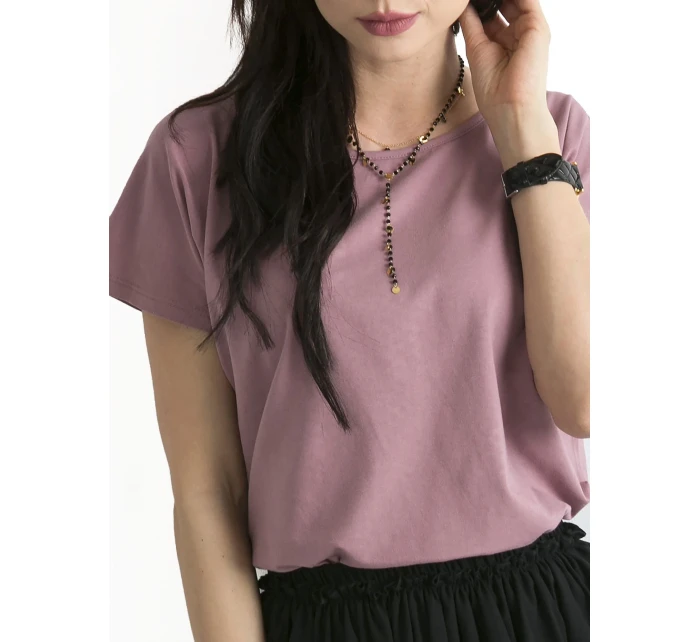 Tričko RV BZ model 14831248 tmavě růžová - FPrice Tričko RV BZ model 14831248 tmavě růžová - FPrice