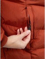 Dámska zimná prešívaná bunda GLANO - oranžová