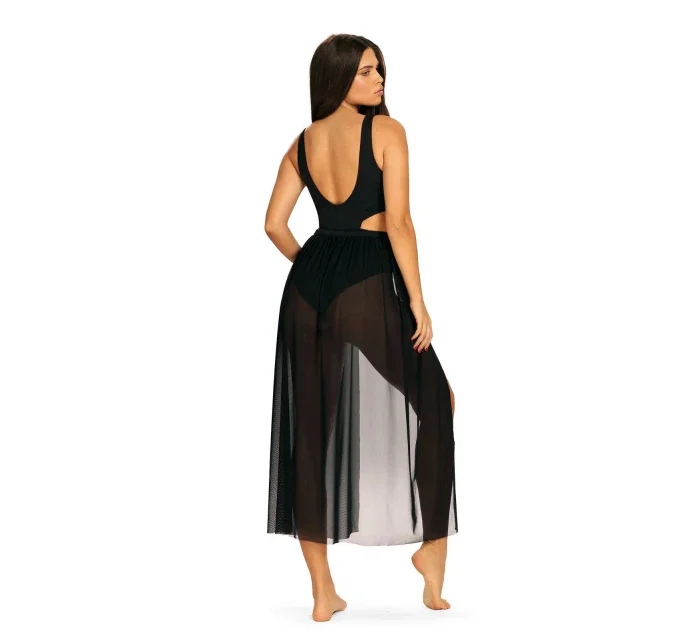 Dámska plážová sukňa Dancing 8 DAN08-19 Black - Self Dámska plážová sukňa Dancing 8 DAN08-19 Black - Self