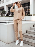 Dámsky set FUTURE camel FashionStreet AY1038 Dámsky set FUTURE camel FashionStreet AY1038