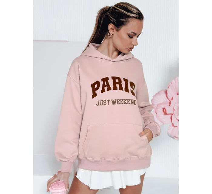 Dámská mikina oversize růžová Dstreet model 21988147 - FashionStreet