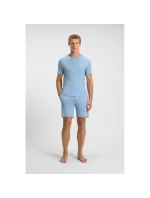 Tričko Boss Rib Azzurro M 50509328-450 pánske