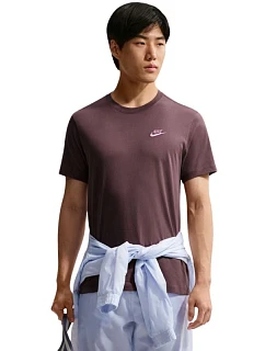 Pánske tričko Nike Club Tee hnedé AR4997 502
