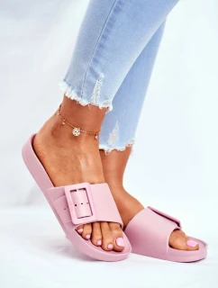 Dámské Nazouváky Big Star Růžové model 21534380 - Big Star Shoes