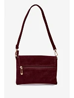 Malá Kabelka Listonoška z Eko Semiše Bordó Lucelle