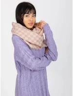 Tunelový šál AT KM 9501.10 svetlo ružová