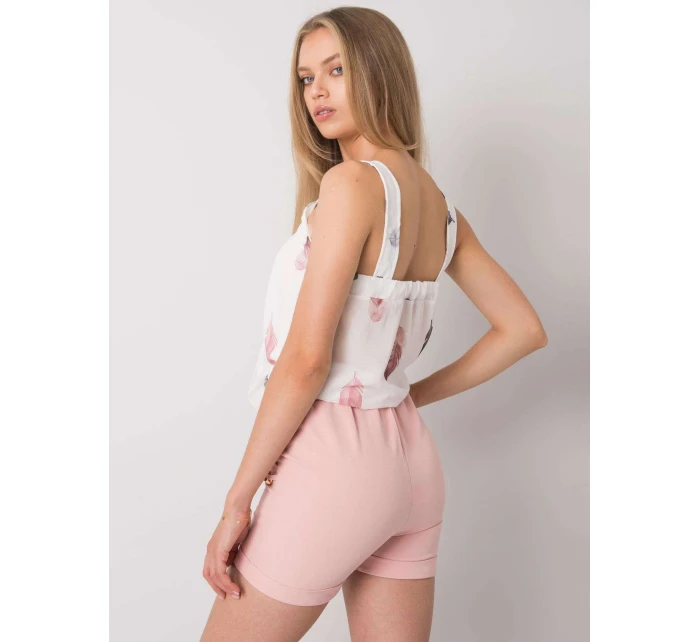 Šortky DHJ SN model 17363446 světle růžová - FPrice