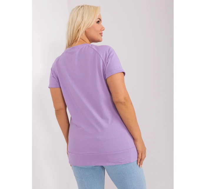Bluzka RV BZ model 18965775 fioletowy - FPrice Bluzka RV BZ model 18965775 fioletowy - FPrice