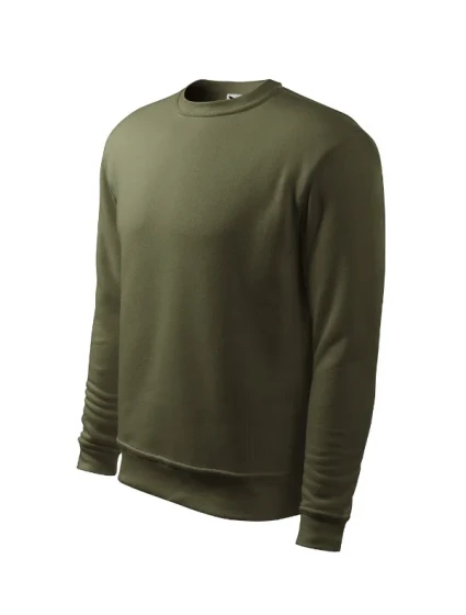 Essential mikina s kapucňou pánska/detská vojenská