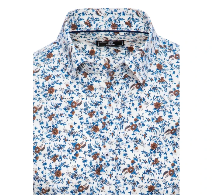 Pánské bílé tričko s krátkým rukávem Dstreet model 21969080 - FashionStreet Pánské bílé tričko s krátkým rukávem Dstreet model 21969080 - FashionStreet