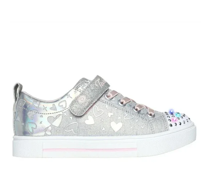 Topánky Skechers Led Heather Charms Jr 314787L GYSL