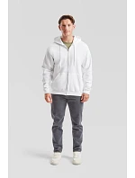 Fruit of the Loom Classic Hooded Sweat Jacket Mikina s kapucňou 16.2062 biela Fruit of the Loom Classic Hooded Sweat Jacket Mikina s kapucňou 16.2062 biela