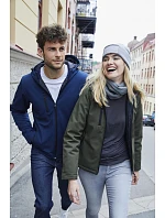 Padded Hooded Softshell Men Pánská zateplená softshellová bunda s kapucí model 22454925 red - Clique