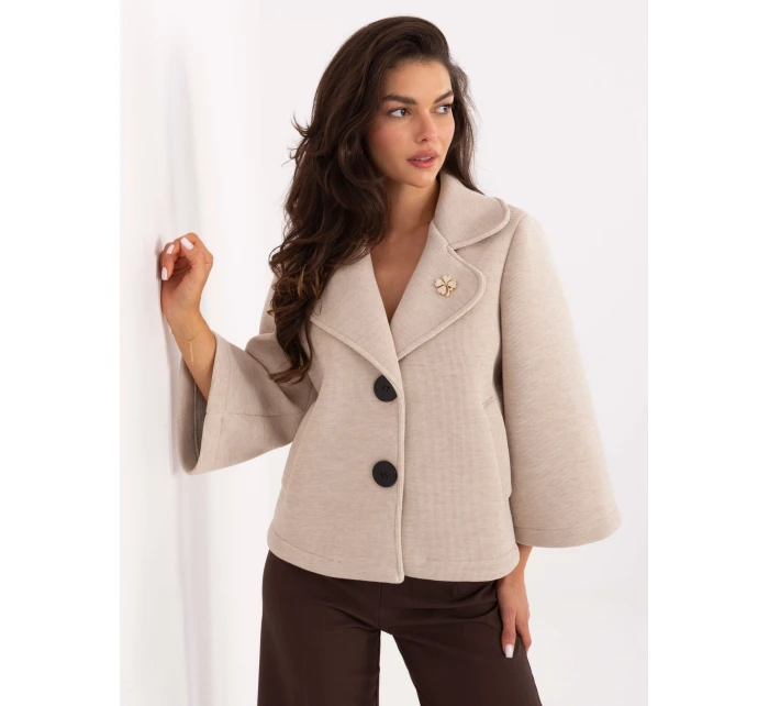 IT KR bunda FL8159.24 béžová