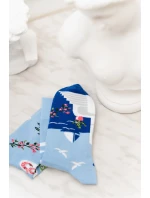 Ponožky Santorini 079-A069 Modrá - Viac